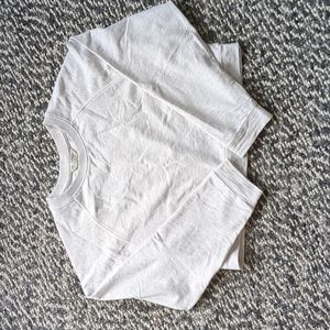 Miss Selfridge cropped sweatshirt, light grey size eu 36-38, US 4-6, UK S